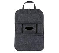 Xjjhyl Pack of 2 Car Seat Organiser for Peugeot 2008/206-207-207CC/3008-301-307-308-308 CC/4008-408/5008-508/607 2009-2022,Car Back Seat Protectors,Deep grey