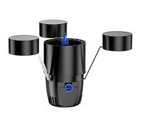 XJKH Fish Pond Fallen Leaves Collector, Efficient Multifunction Floating Skimmer For 25m² Pools - Collects Fallen Leaves, Disposes Pond Waste, And Offers 3 Fountain Modes