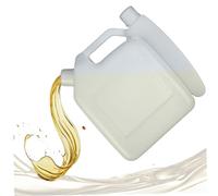 XJKLBYQ 2 Stroke Mixing Bottle 4L Large Capacity Chainsaw Gas Can 25:1/50:1/40:1/20:1 Sturdy 1 Gallon Gas Can for Chainsaw 2 Stroke Oil Mixing Fuel Tank for Strimmer Cutter Trimmer