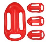 XJKLBYQ 4Pcs Kick Board Swim Adult Kids, Inflatable Portable Safe PVC Swimming Float Board, Multifunctional Sports Swimming Aid for Lakes, Pools, Beaches Training, Swim