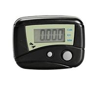 XJKLBYQ Accurate Mini Electronic Pedometer Portable Step Tracker LCD Pedometer Walking Distance Calorie Counter with Clip for Walking Steps Miles/Km BlackCalorie Counter