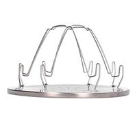 XJKLBYQ Camping Toaster for Gas Stove Folding Camp Stove Toaster Portable Stainless Steel 4 Slice Propane Bread Toaster Rack Holder for Camping Fishing Hiking Toast Rack