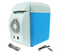 XJKLBYQ Car Fridge,Car Refrigerator 12V Car Fridge 7.5L Capacity Electric Car Cooler Plug in Heating/Cooling Mini Fridge for Car with Cup Holder Slots Portable Refrigerator for Car Truck Van RV SUV