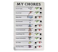 XJKLBYQ Chore Chart Memo Boards Portable to Do List RV Checklist Board Planning Reminder Tool for Adults Kids chore checklist board