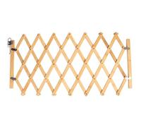XJKLBYQ Expandable Swing Wood Gate,Expansion Walk Thru Room Divider Gate,Extra Wide Baby Gate,Wooden Rhombus Structure Dog Gate with Alloy Hardware All-purpose Cat Fence for Stairs Doors Indoor