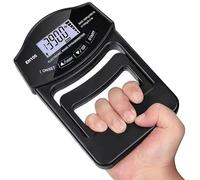 XJKLBYQ Grip Strength Tester,180kg/396lb Hand Grip Dynamometer - Handheld Digital Grip Measurement Meter Device Trainer Power, Usb/Battery-Operated Grip Tester For Sports, School, Home