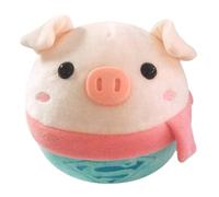 XJKLBYQ Interactive Dog Toys Pig,Jumping Squeaky Dog Toys,Plush Bouncing Piggy Dog Toy with Music,USB Rechargeable Moving Dog Toy for Small/Medium/Large Dogs to Keep Them Busy