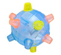 XJKLBYQ Jumping Activation Ball for Dogs Light Up Dog Ball With Music Soft Active Rolling For Dogs Bouncing Balls for Interactive Dog Toys without Battery, Active