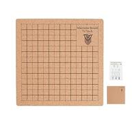 XJKLBYQ Macrame Board and Pins,Macrame Project Board,0.39-inch-Thick Foam Double-Sided Grid Braiding Craft Helper Macrame Supplies for Bracelet Knotting Craft Kit