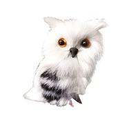 XJKLBYQ Mini Plush Owl Toy, Cute Simulation Soft Stuffed Animal for Home Decor, Car Accessories, for Kids & Collectors (Random Style)