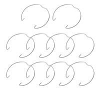 XJKLBYQ MR11 Retaining Spring Rings Clasp Clips,10Pcs Spotlight Clasps,Diameter 35MM LED Halogen Bulb Holder for Ceiling Lights Socket LED Halogen Bulbs Spots Fittings Replacement