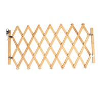 XJKLBYQ Pet Isolation Door,Wooden Fence Expanding Divider Gate,Expandable Baby Gate with Alloy Hardware All-purpose Cat Fence for Stairs Doors Indoor - 19x10-43in