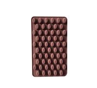 XJKLBYQ Silicone Molds for Wax Melts,Mini Coffee Beans Chocolate Mold Candy Ice Cube Jelly DIY Cake Decoration Food-Grade Silicone Bakeware Mould Baking Molds