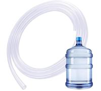 XJKLBYQ Silicone Tube Clear, Food Grade Silicone Tubing, 39 Inch Long Tube, 12mm ID x 16mm OD Transparent for Water Dispenser, Pump, Fish Tank, Food Grade Tubing