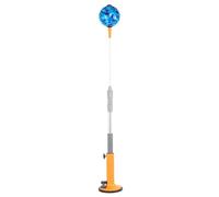 XJKLBYQ Standing Reflex Speed Bag with Thick Base, Adjustable Height & Reinforced Spring