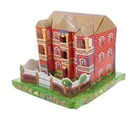 Xjpocdbjhe Ancestral money Chinese Ancestor Money Chinese Josspaper Three-Storey Villa Papercraft Sacrificial Incense Paper Burn Heaven Papercraft Ancestor Ancestral money