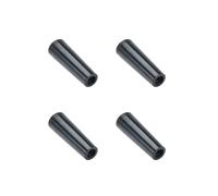 Xjpocdbjhe Brewing Equipment Black Plastic Beer Tap Handle 4pcs/lot 3/8" Threading Round Cylindrical Handle Replacement Homebrew Kegging Parts Brewing Equipment(Standard Handle)