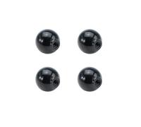 Xjpocdbjhe Brewing Equipment Black Plastic Beer Tap Handle 4pcs/lot 3/8" Threading Round Cylindrical Handle Replacement Homebrew Kegging Parts Brewing Equipment(Round Handle)