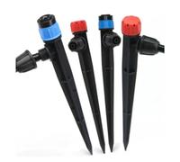 Xjpocdbjhe Ship accessories 5/20/50/100Pcs 360° Scattering Sprinkler Watering Dripper Garden Farming Flower Lawn Irrigation Nozzle 1/4 Hose Irrigation accessories(B-20 PCS)