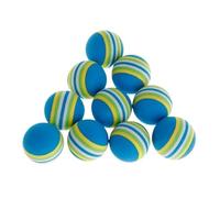 XJPXFQ 10 Pcs Pet Toy Latex Balls Colorful Chew For Dogs Cats Puppy Kitten Soft Elastic Cat Toys For Indoor Cats To Chase(2-BL)
