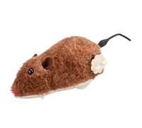 XJPXFQ Cat Toy Mouse Shape Clockwork Spring Power Plush Mouse Toy Entertaining Toy Interactive Clockwork Cat Toy Pet Supplies(2)