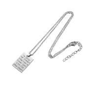 XJPXGIND Aaronic Blessing Necklace Priestly Blessing Hebrew Bible Verse Judaica Gift Jewish Jewelry