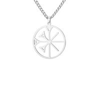 XJPXGIND Annunaki Symbol Necklace Cuneiform Anu Pendant Sumerian Mythology Religious Mesopotamian Jewelry