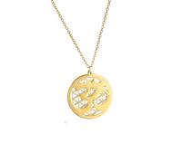 XJPXGIND Flower of Life Yoga Necklace OM Symbol Pendant Buddhist Spiritual Meditation Amulet Jewelry