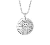 XJPXGIND Mystical Figure of Solomon Talisman Necklace Seal Pentacle of Mercury Moon Sun Kabbalah Amulet Jewelry
