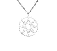 XJPXGIND Octagram Necklace Star of Ishtar Inanna Goddess Assyrian Star Pendant ??Ancient Greek Mythology Jewelry