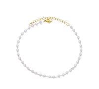 XJPXGIND Tobilleras de perlas hechas a mano para mujeres Niñas Pulsera de tobillo de color dorado Pie femenino Pierna Joyería Regalo tobilleras mujer Regalos de moda