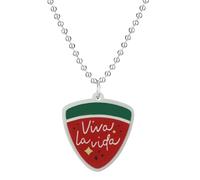 XJPXGIND TV Twinkling Watermelon Cosplay Shining Watermelon Guitar Pick Props Choker Two sided Pendant Necklace Jewelry Accessories ?