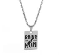 XJPXGIND unisex gothic necklace Classic Jewish Star of David Take Me Home Square Pendant Necklace for Men and Women Street Hip Hop Jewelry congratulations gifts