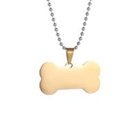 XJPXGIND unisex gothic necklace Fashion Cartoon Anime Dog Bone Pendant Necklace for Men Women Hip Hop Cool Pet Accessories congratulations gifts