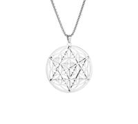 XJPXGIND unisex gothic necklace Geometric Star of David Pendant Israeli Jewish Lucky Ethnic Style Jewelry for Men and Women congratulations gifts