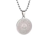 XJPXGIND unisex gothic necklace Islamic Muslim Allah Verses Pendant Arabic Calligraphy Medal Necklace for Men Women Religious Eid Jewelry Gifts congratulations gifts