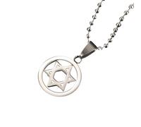 XJPXGIND unisex gothic necklace Jewish Star of David Pendant Hexagonal Star Necklace Women Men Jewish Solomon Signet Necklace Amulet congratulations gifts