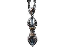 XJPXGIND unisex gothic necklace Retro Buddhist Magical Instrument Exorcist King Kong Pendant Necklace for Men Charm Religious Lucky Amulet Jewelry Gift congratulations gifts