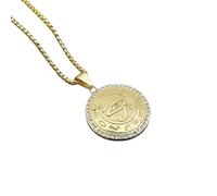 XJPXGIND unisex gothic necklace Vintage Eye of Horus Scripture Round Pendant Necklace for Men and Women Fashion Party Jewelry Gifts congratulations gifts