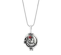 XJPXGIND Vampire Diaries Necklaces Elena Gilbert Opening Vervain Locket Pendant Necklace for Women Men Jewelry