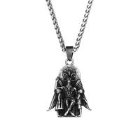 XJPXGIND Vintage Punk Lucifer Pendant Gothic Amulet Necklace For Men Women Unique Fashion Jewelry Gifts Dropshipping
