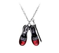 XJPXGIND Wizard of Charm Necklace Ruby Red Slippers Jewelry Magic Star Oz Ruby Slippers Gift for Little Girl