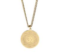 XJPXGIND Yoga Lotus Ohm Symbol Pendant Necklace Hindu Buddhist Chain Meditation Spiritual Religious Jewelry Gifts