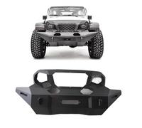 XJPZFC Off-road Front Grumper Heavy Duty Truck Bumper Bull Bar Shroud Compatible with Jeep Gladiator JT 2018-2022, 3/16" Powder Coated Steel Bumper, Front Bumper Replacement Quick-Release Bolt-on Bum