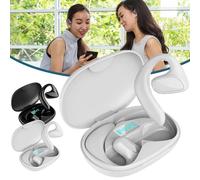 XJQ Ailymur V2 Language Translator Earbuds, Aily Mur V2 Translator Earbuds, 144 Languages High Accuracy Online Translation (white)