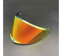 XJQHK Motorcycle Helmet Visor for AGV K6 / K6S, UV Anti-Fog Motorcycle Helmet Visor Lens Windproof Motorbike Helmet Face Shield,normal-D Revo Deep Red