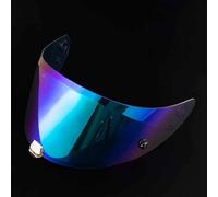 XJQHK Motorcycle Helmet Visor for HJC Rpha11 Rpha70, UV Anti-Fog Motorcycle Helmet Visor Lens Windproof Motorbike Helmet Face Shield,normal-C Green Plating