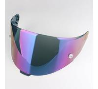 XJQHK Motorcycle Helmet Visor for kytTT Course, UV Anti-Fog Motorcycle Helmet Visor Lens Windproof Motorbike Helmet Face Shield,normal-H Ordinary Multicolored