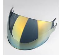 XJQHK Motorcycle Helmet Visor for LS2 OF562, UV Anti-Fog Motorcycle Helmet Visor Lens Windproof Motorbike Helmet Face Shield,normal-D Ordinary Gold