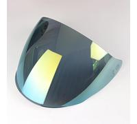 XJQHK Motorcycle Helmet Visor for LS2 OF608, UV Anti-Fog Motorcycle Helmet Visor Lens Windproof Motorbike Helmet Face Shield,normal-D Ordinary Gold-plated